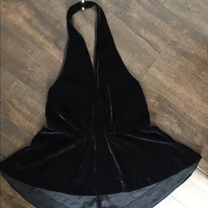 Express NWT velvet blouse